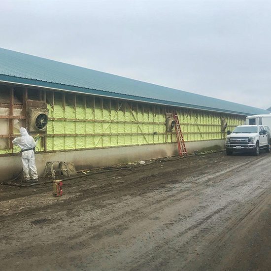 Element Spray Foam - Agricultural Projects